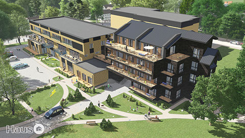 Namu projektai, namo projektas, architektai, projektavimo paslaugos, architektas, www.hauson.lt, vizualizacijos, vizualizacija