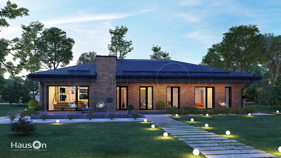 Namo projektas Eilingas, namų projektai - Hauson.lt
