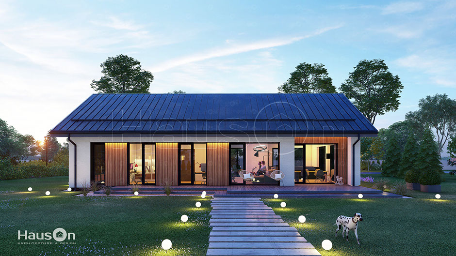 Namo projektas Herta, namų projektai - Hauson.lt