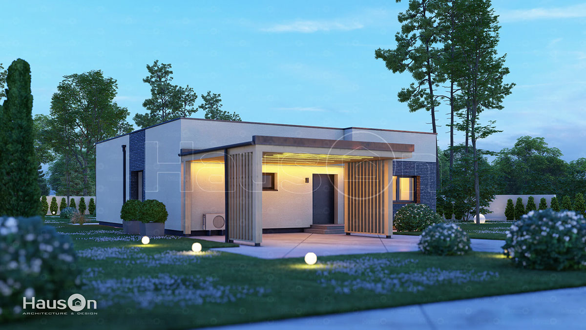Namo projektas Ignis, namų projektai - Hauson.lt