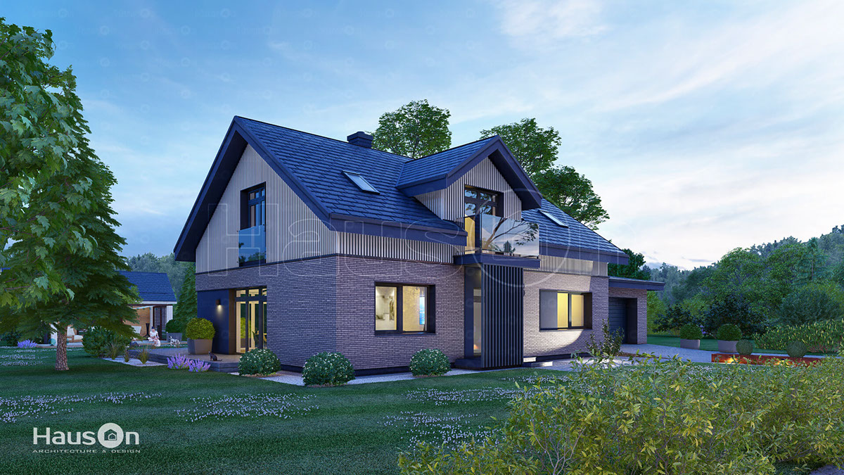 Namo projektas Jardas, namų projektai - Hauson.lt