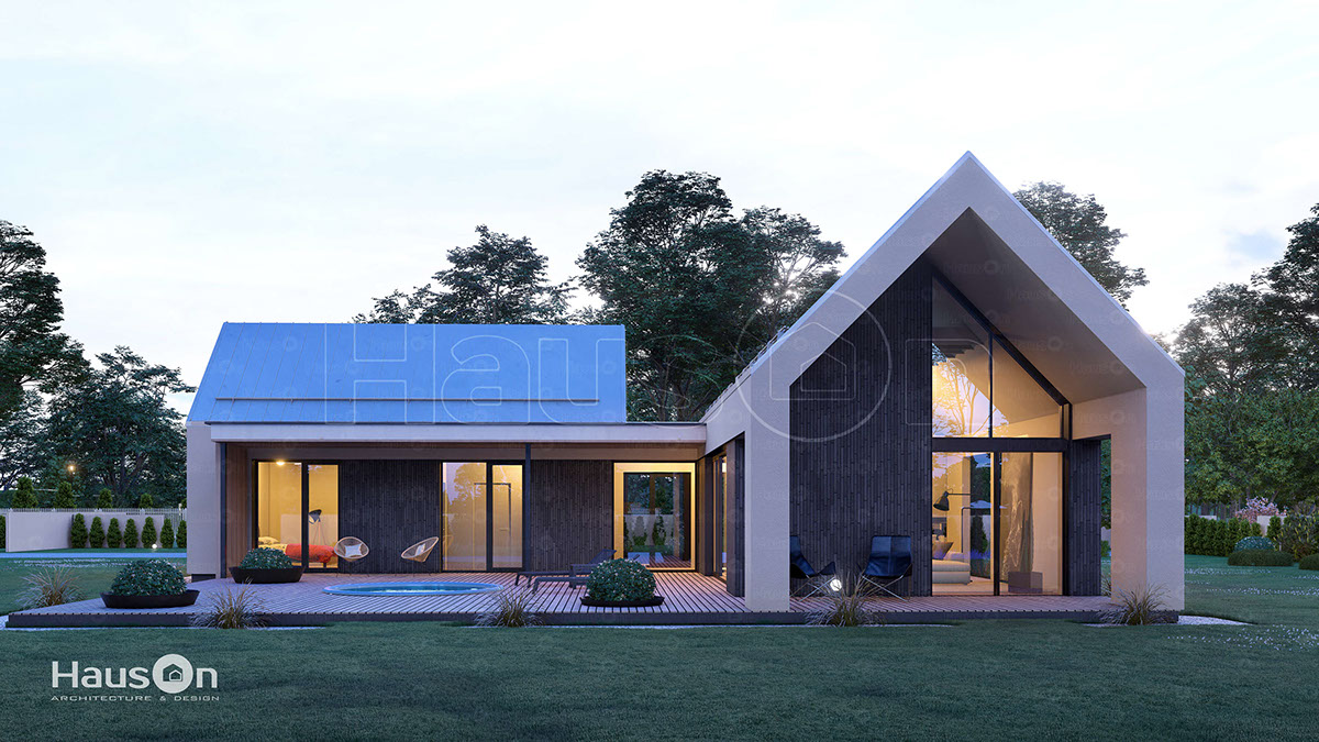 Namo projektas Kaja, namų projektai - Hauson.lt