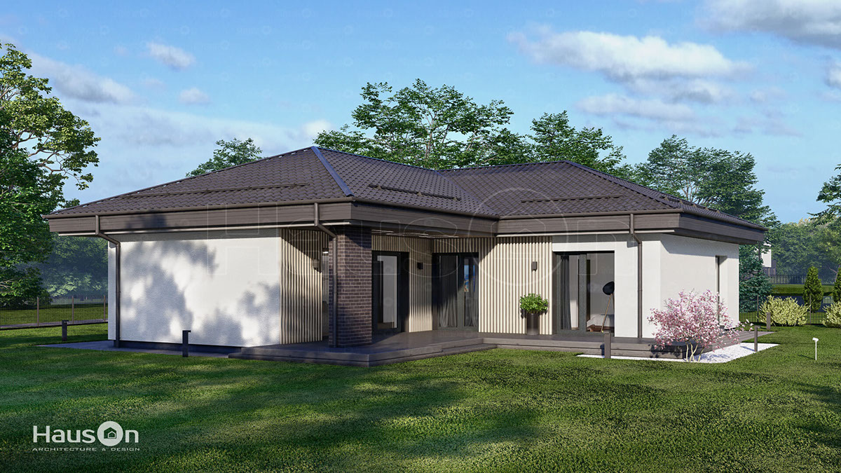 Namo projektas Arija - namu projektai, architektai, namų projektavimas