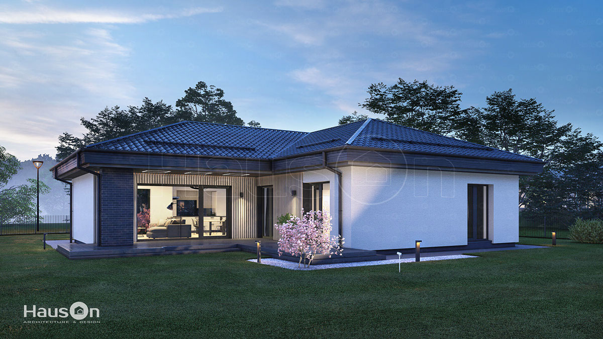 Namo projektas Arija, kartotiniai namu projektai - Hauson.lt, leidimas statybai