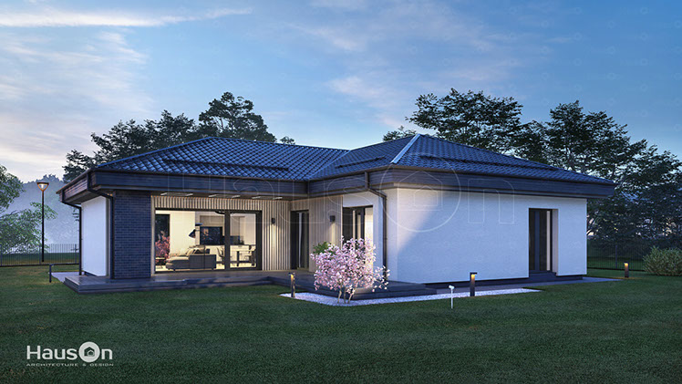 Namo projektas Arija, kartotiniai namu projektai - Hauson.lt, leidimas statybai