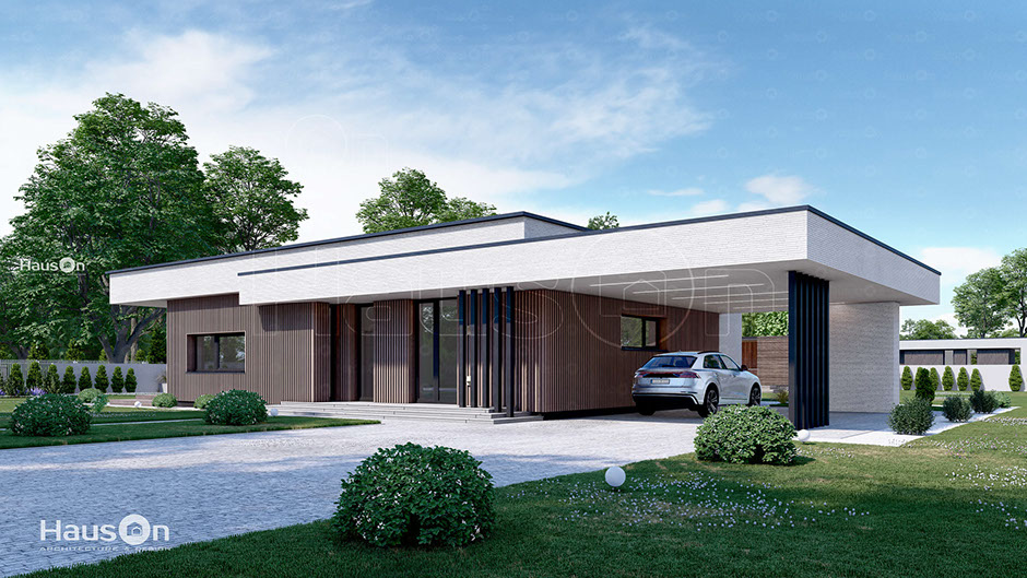 Namo projektas Laisvė, namų projektai - Hauson.lt