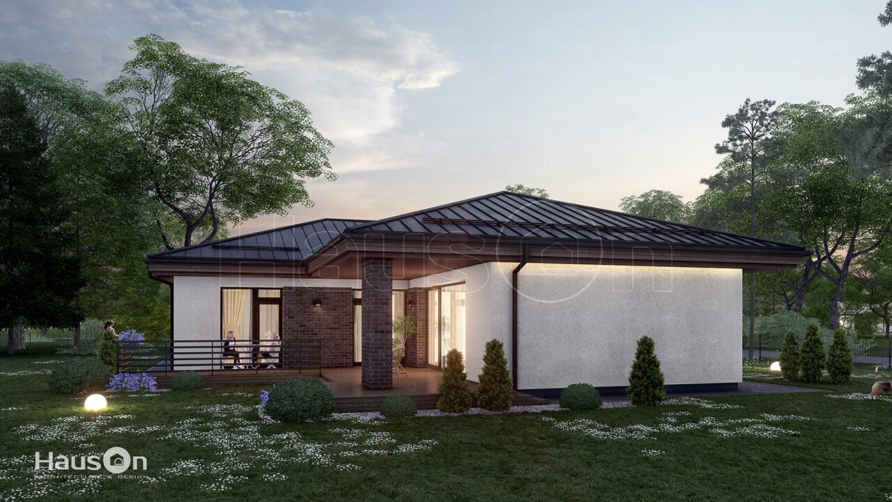Kartotinis namo projektas Lutas - namu projektai, architektai, namų projektavimas