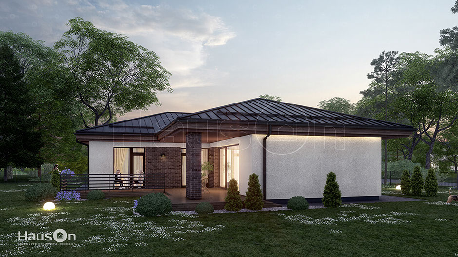 Kartotinis namo projektas Lutas - namu projektai, architektai, namų projektavimas