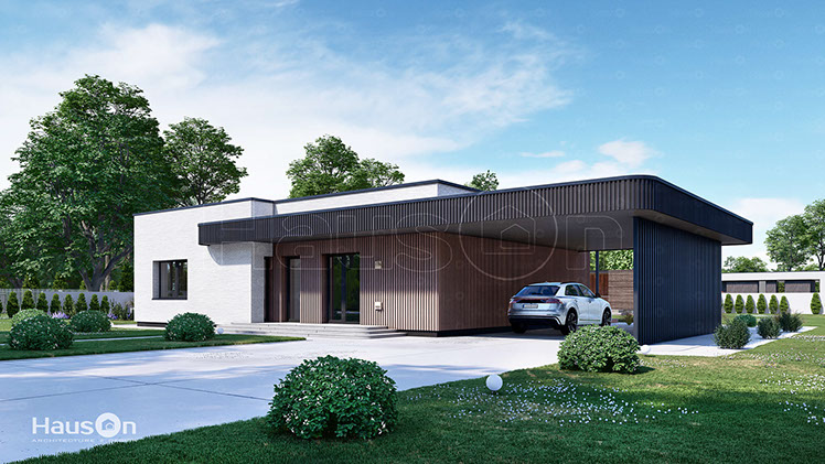 Namo projektas Manas, namų projektai - Hauson.lt