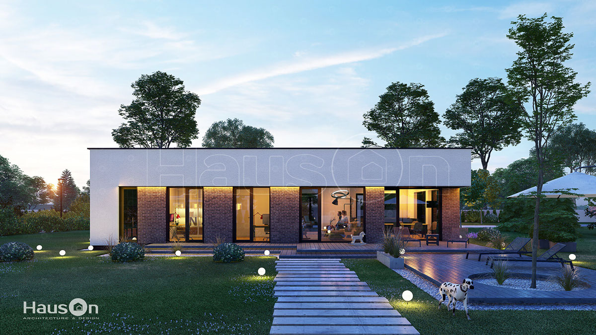 Namo projektas Mela, namų projektai - Hauson.lt