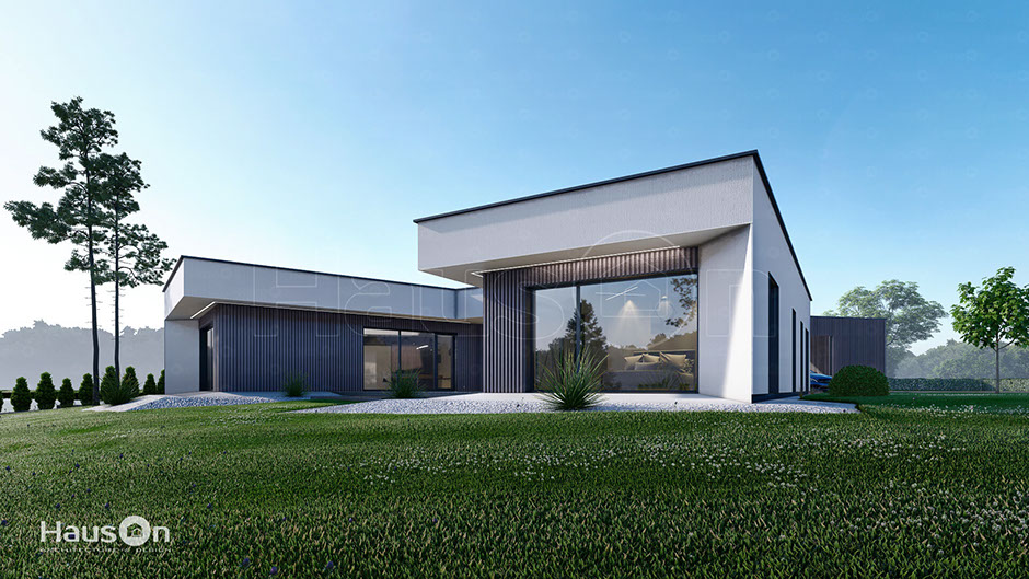 Namo projektas Singas, namų projektai - Hauson.lt, statybos leidimai