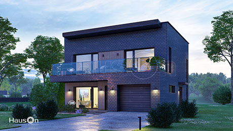 Namo projektas Nandas 2, namų projektai - Hauson.lt