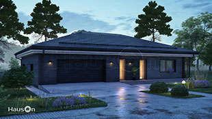 Kartotinis namo projektas Nukas, kartotiniai namu projektai - Hauson.lt, leidimas statybai