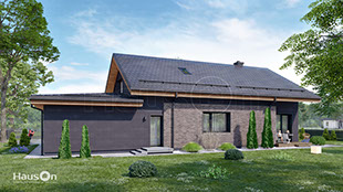 Kartotinis namo projektas Numa - namu projektai, architektai, namų projektavimas