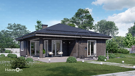 Namo projektas Otas 2, namų projektai - Hauson.lt