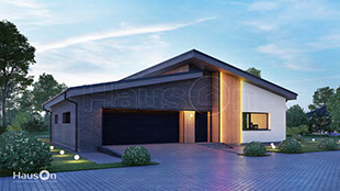 Namo projektas Taistė 2, namų projektai - Hauson.lt