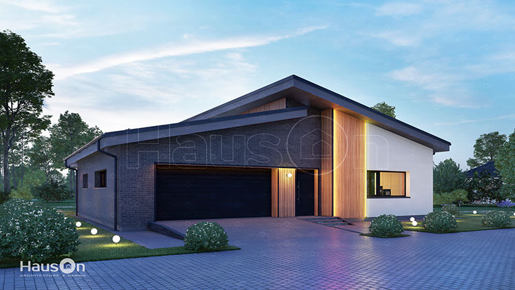Namo projektas Taistė 2, namų projektai - Hauson.lt